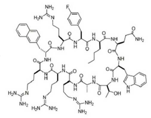 Cyclorasin 9A53の構造式