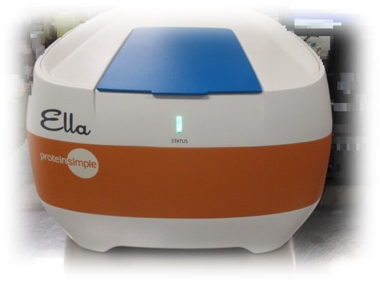 全自動ELISAシステム Simple Plex（Ella™）の外観の写真