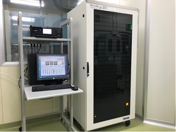 微生物迅速測定装置BD社製 マイクロバイオμ3Dの写真